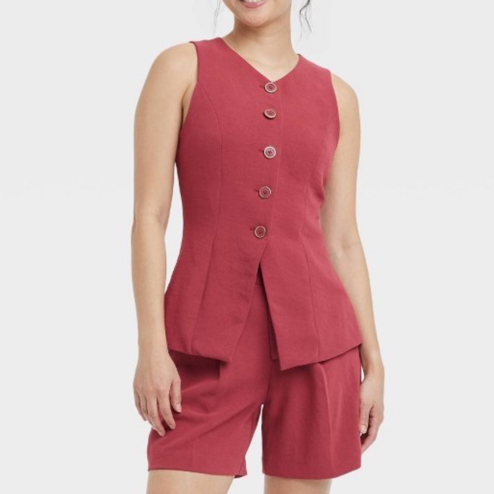 Button Down Vest